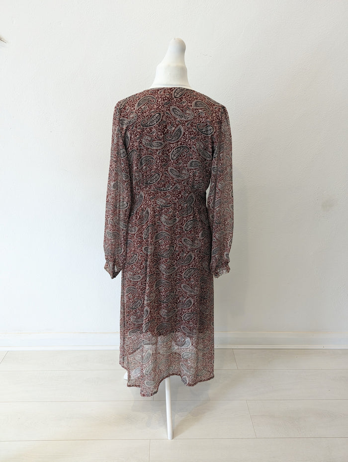 Andam Paisley Maxi Dress Size 14/16