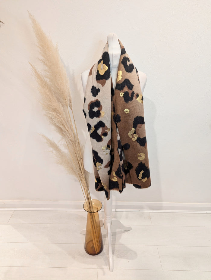 Animal Print Scarf