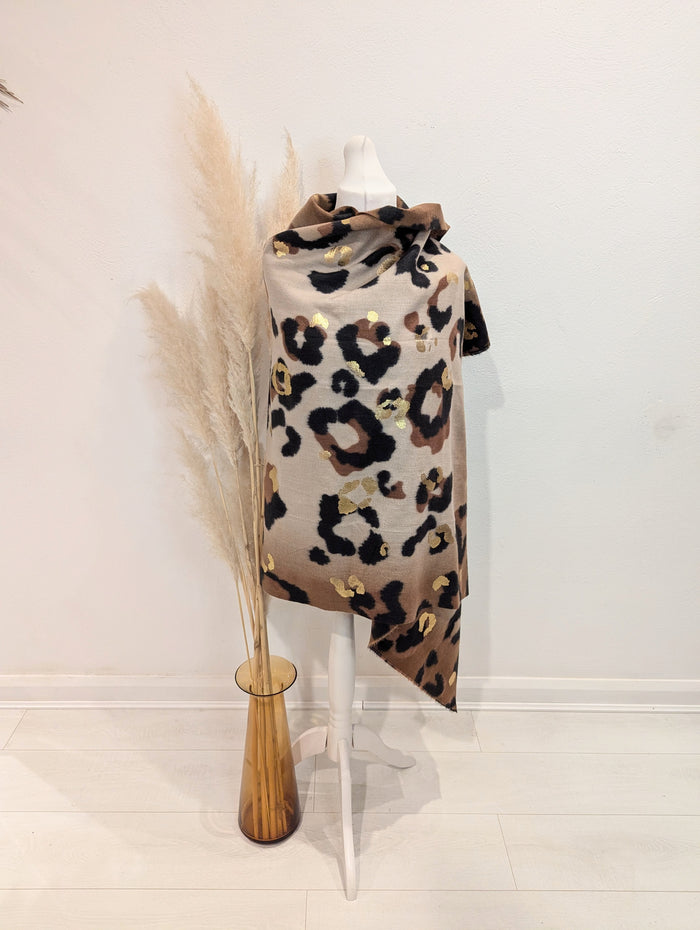 Animal Print Scarf