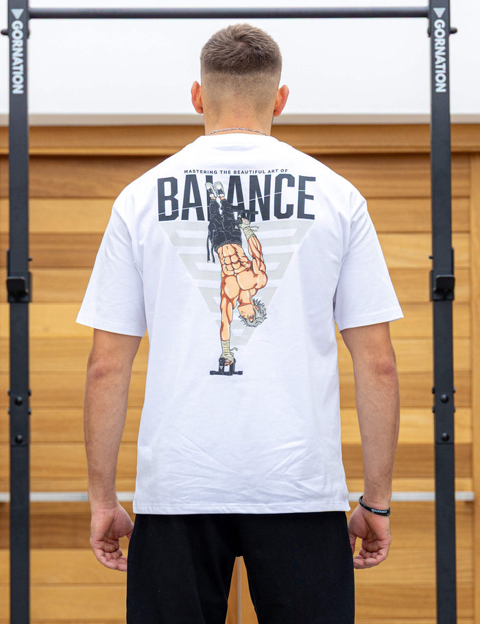 Anime Oversized T-Shirt Balance