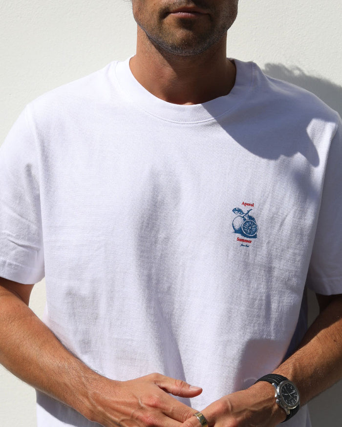 Aperol Summer | Heavyweight T White