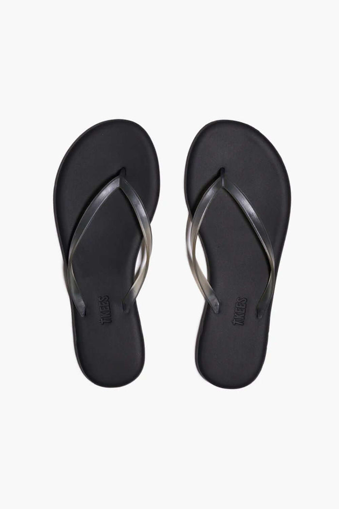 TKEES Aqua Flip Flop in Onyx