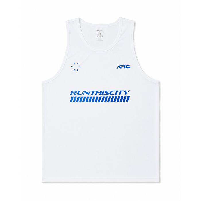 ARC Men's Blue Stripe Singlet