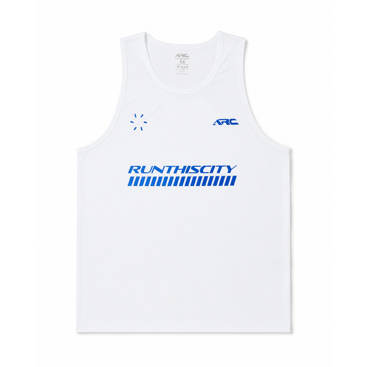 ARC Men's Blue Stripe Singlet