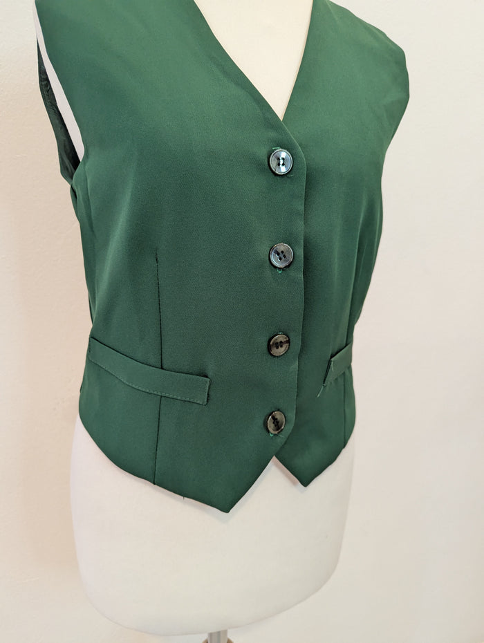 Arlequin Green Waistcoat S