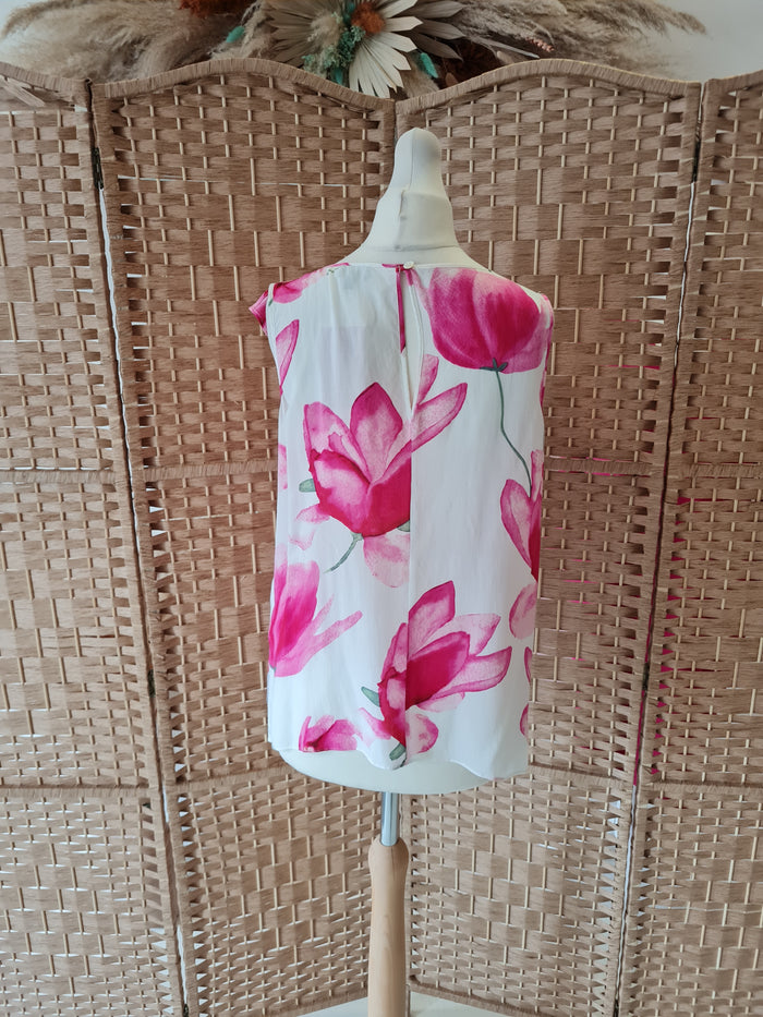 Armani Jeans Pink floral Top M