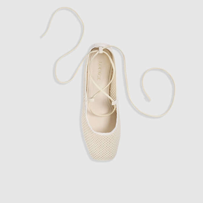 Athena Ballet Flats - Off White