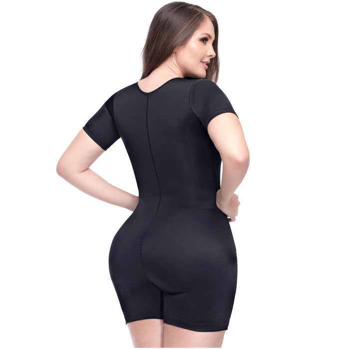 Athletic Women's Sports Workout Bodysuit with Sleeves – Compression & Performance