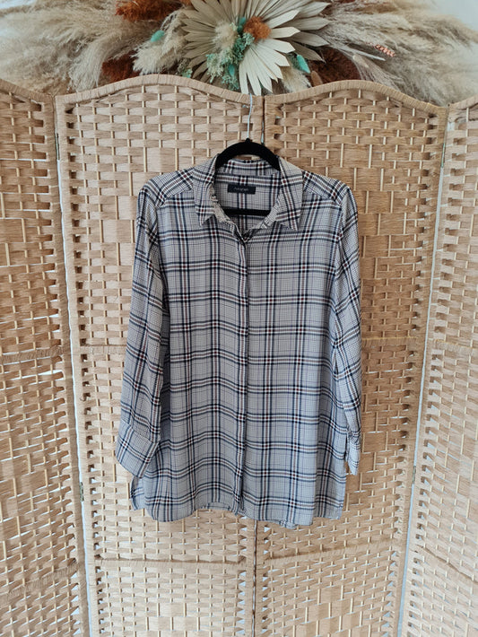 Autograph Check Blouse 14