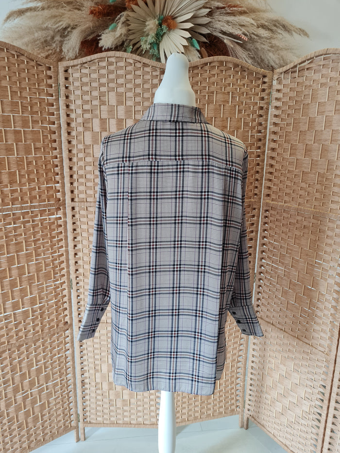 Autograph Check Blouse 14