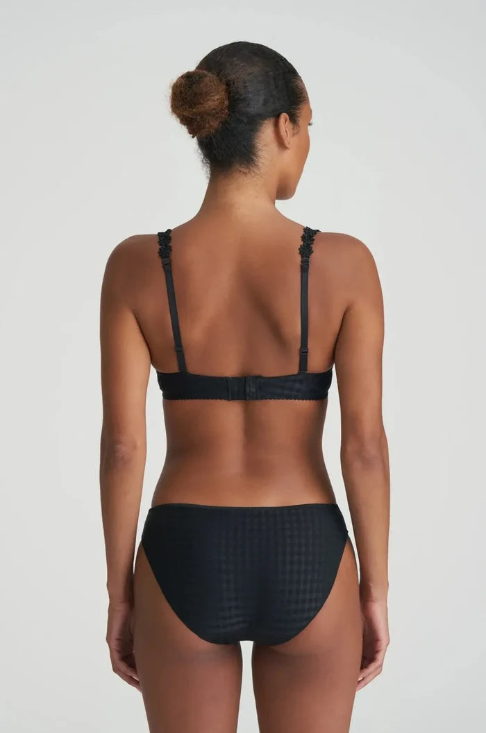 Marie Jo Avero Soft Cup Underwire Bra in Black back view