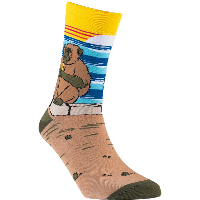 Baboon Bamboo Socks