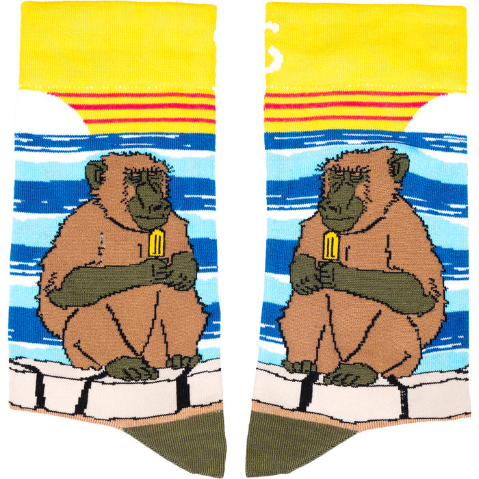 Baboon Bamboo Socks