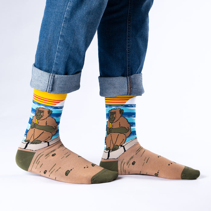 Baboon Bamboo Socks