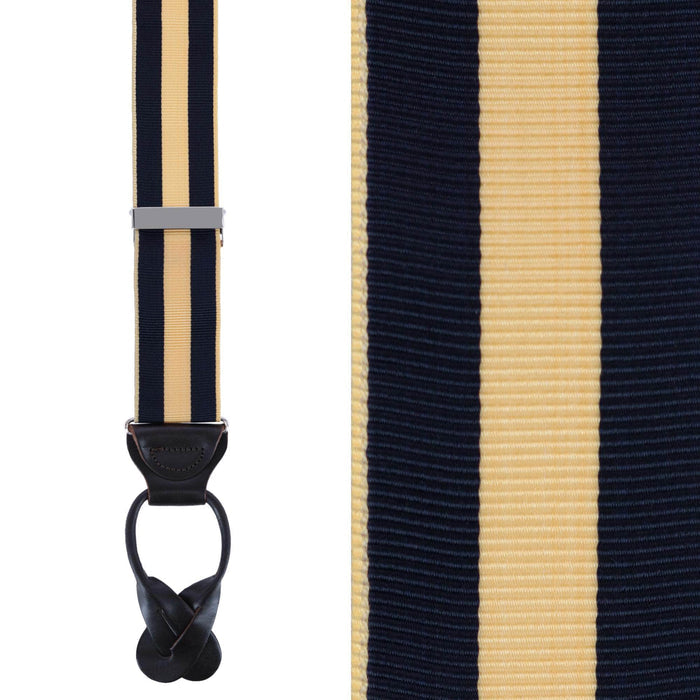 Yellow and Navy