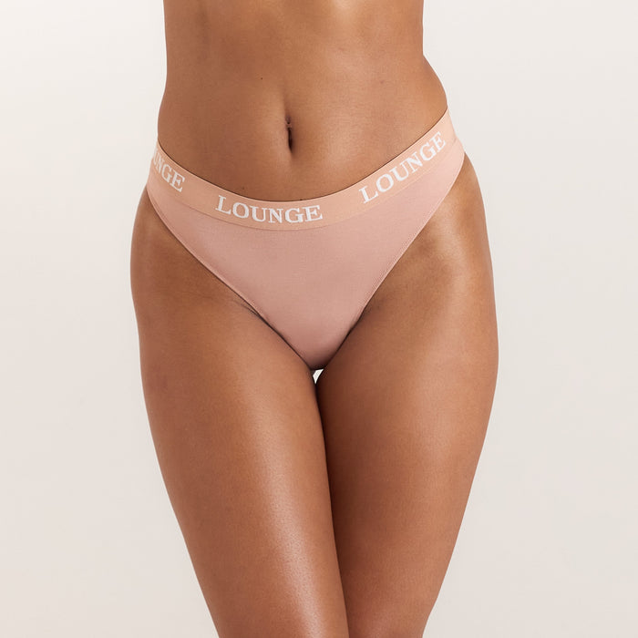 Bamboo Nurture Thong - Honey