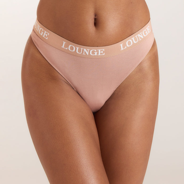 Bamboo Nurture Thong - Honey