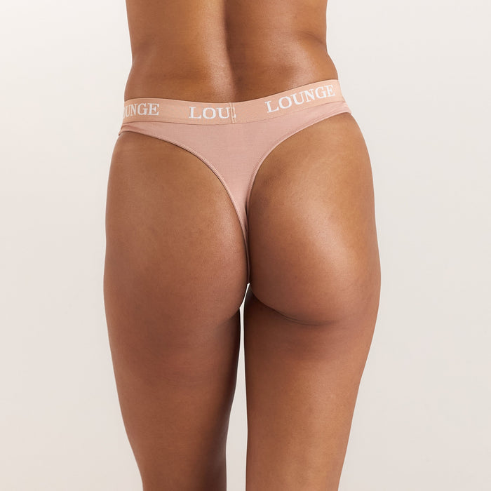 Bamboo Nurture Thong - Honey
