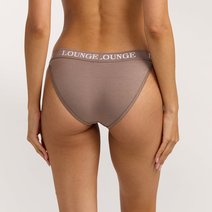 Bamboo Triangle Briefs - Coffee
