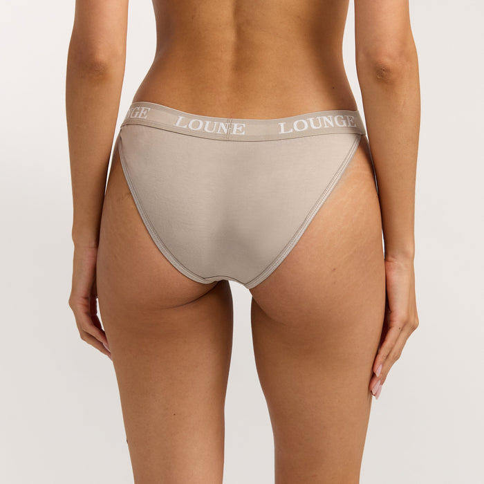 Bamboo Triangle Briefs - Oat