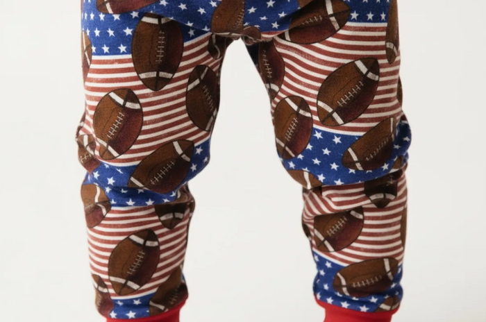 Bamboo Viscose Football Flag Two Piece Set image 2