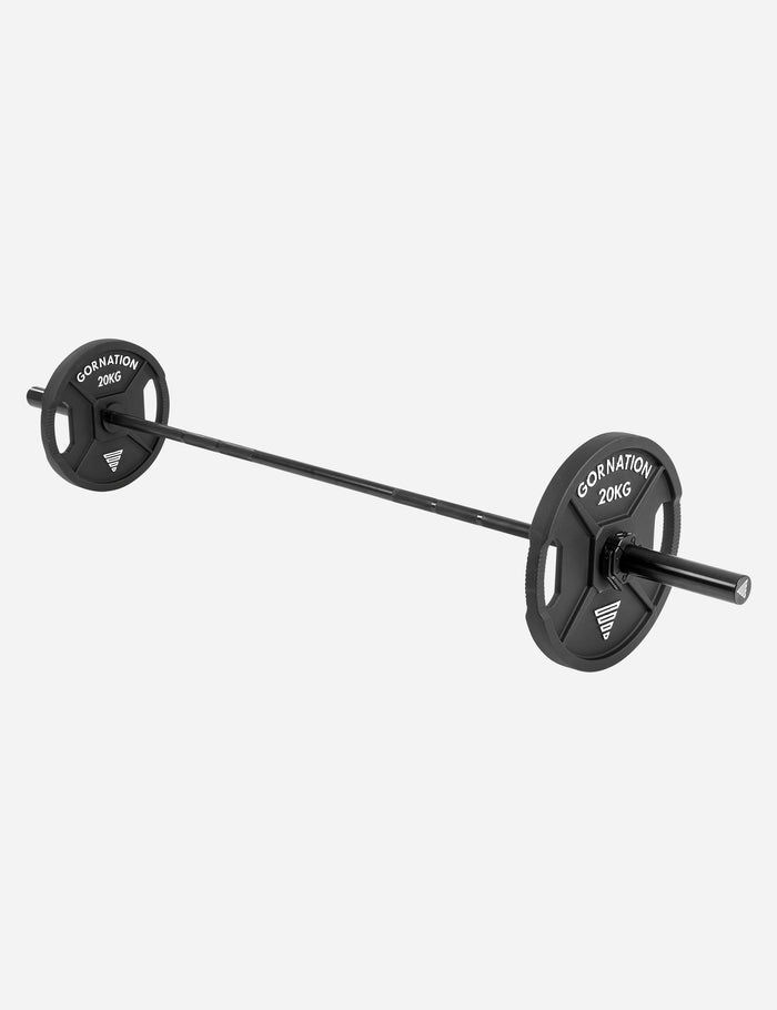 GORNATION barbell with weight plates on each side