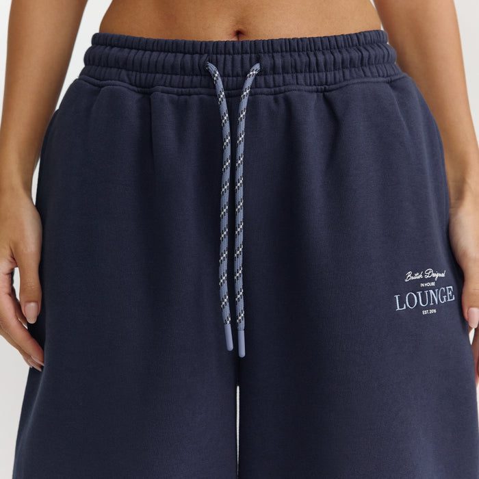 Barrel Leg Joggers - Dark Blue