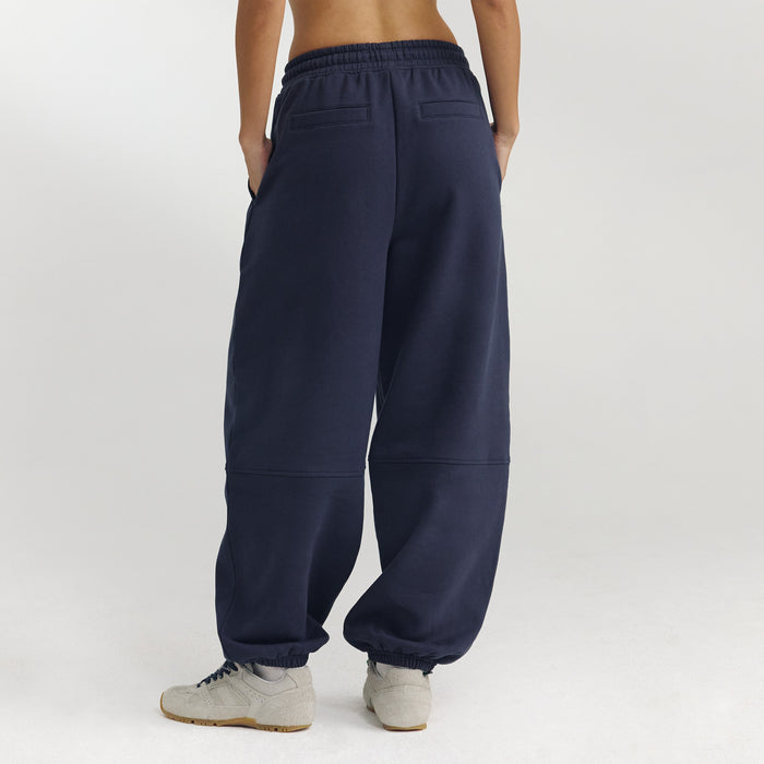 Barrel Leg Joggers - Dark Blue