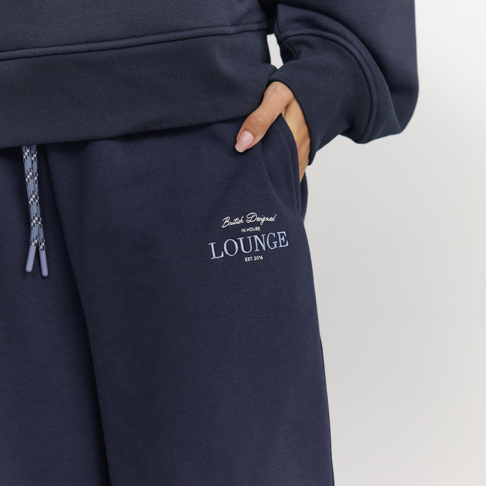 Barrel Leg Joggers - Dark Blue