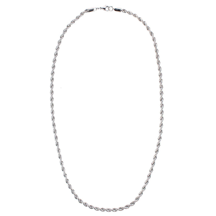 Barrett Braided Metal 22 Inch Long Necklace