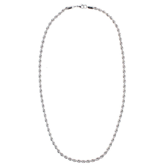 Barrett Braided Metal 22 Inch Long Necklace