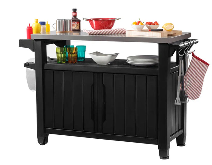 BBQ Table Garden Storage