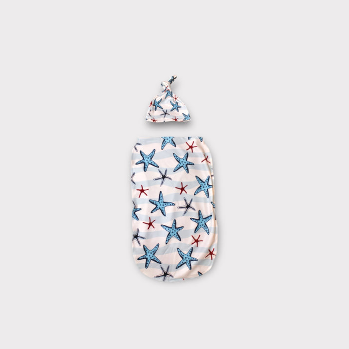 Beach Baby Swaddle – Soft & Breathable Newborn Blanket image 0