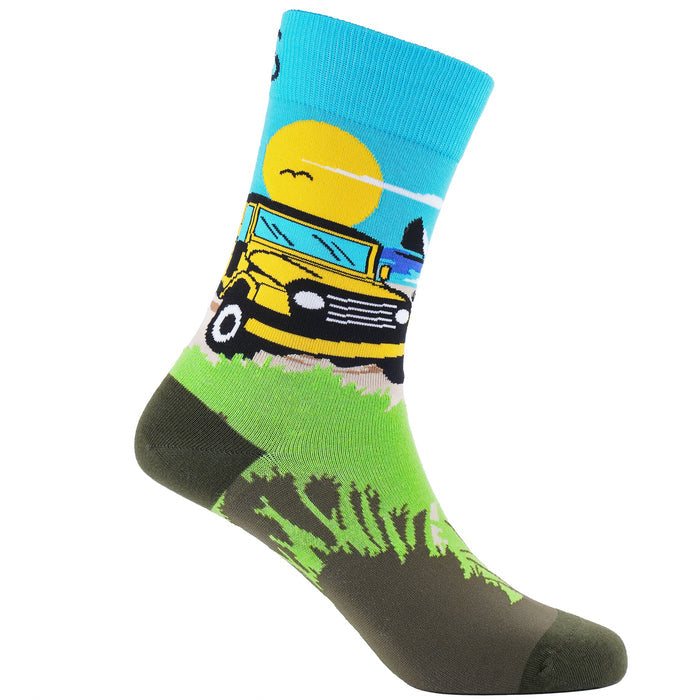 Beach Cruise Cotton Socks