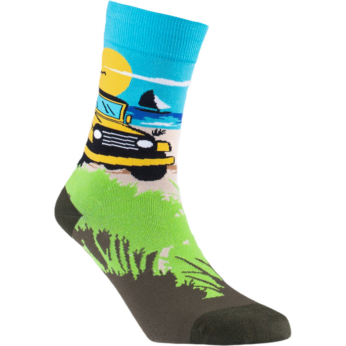 Beach Cruise Cotton Socks