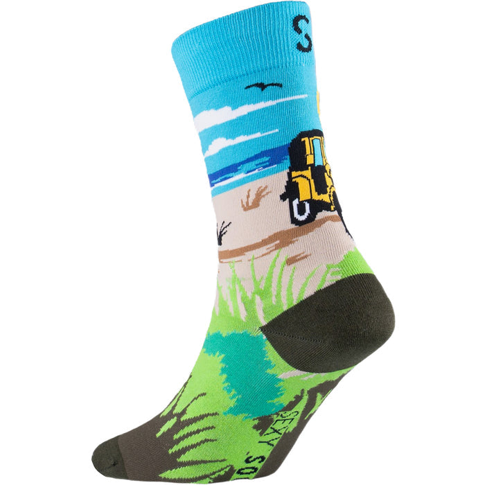Beach Cruise Cotton Socks