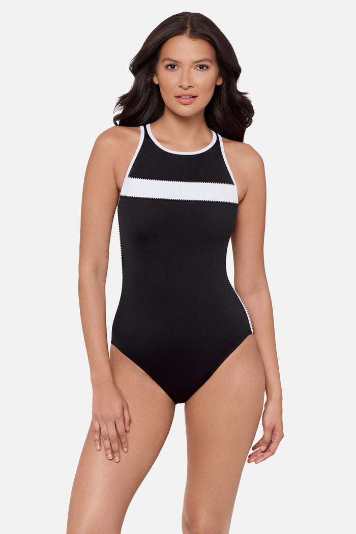 Beachcomber One Piece in Liquid Sculpt