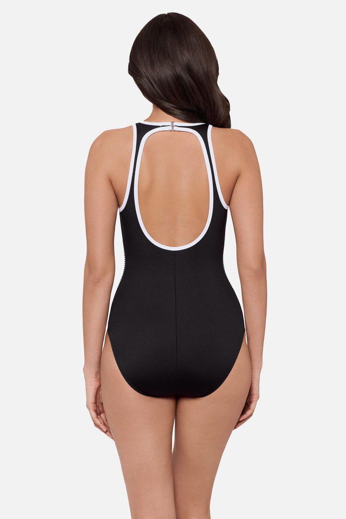 Beachcomber One Piece in Liquid Sculpt