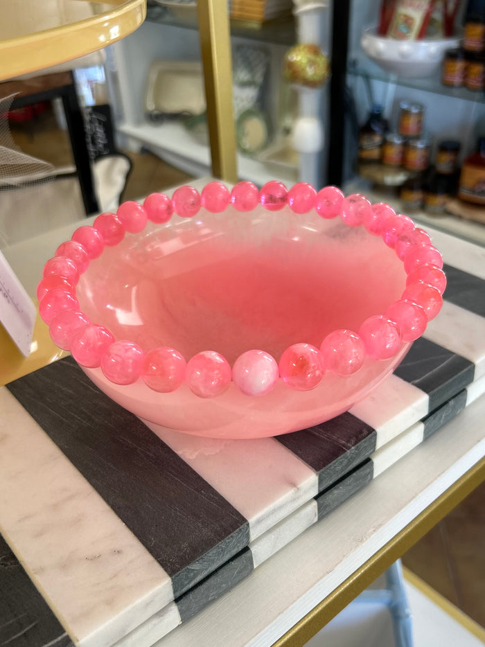 Beaded Rim Bowl (Multiple Colors Available)