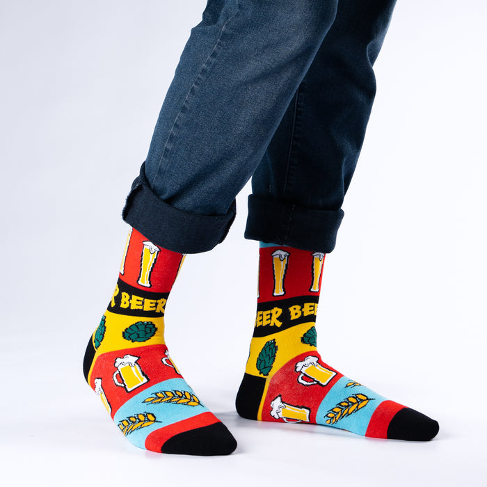 Because Beer Bamboo Socks