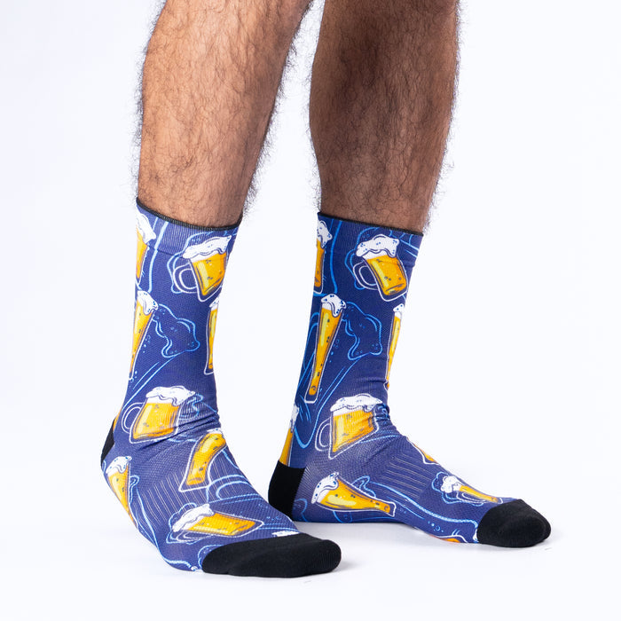Beer Men's Active Sock