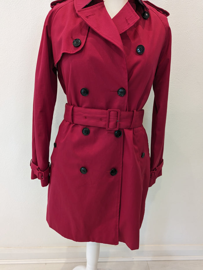 Ben Sherman red trench M NWT RRP £110