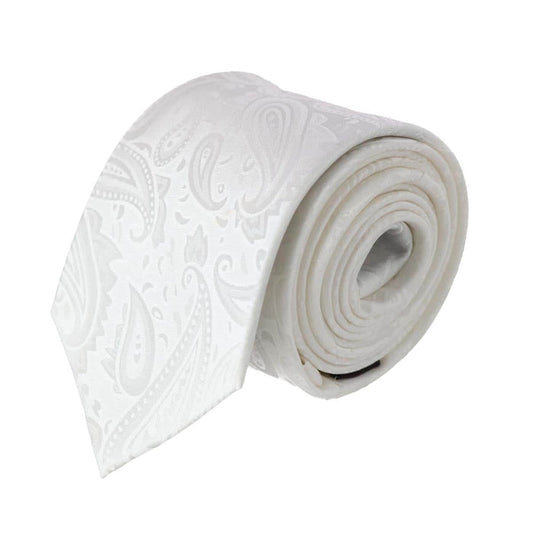 Big and Tall Banbury Tone on Tone Paisley Silk Necktie