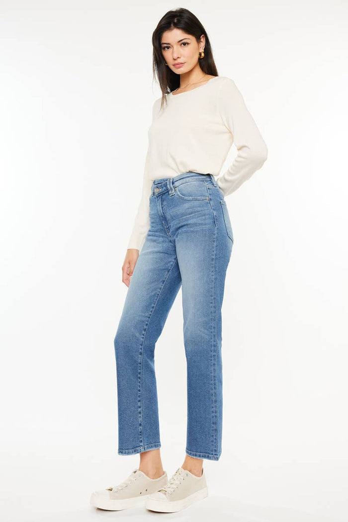 Birmingham High Rise Straight Kancan Jeans