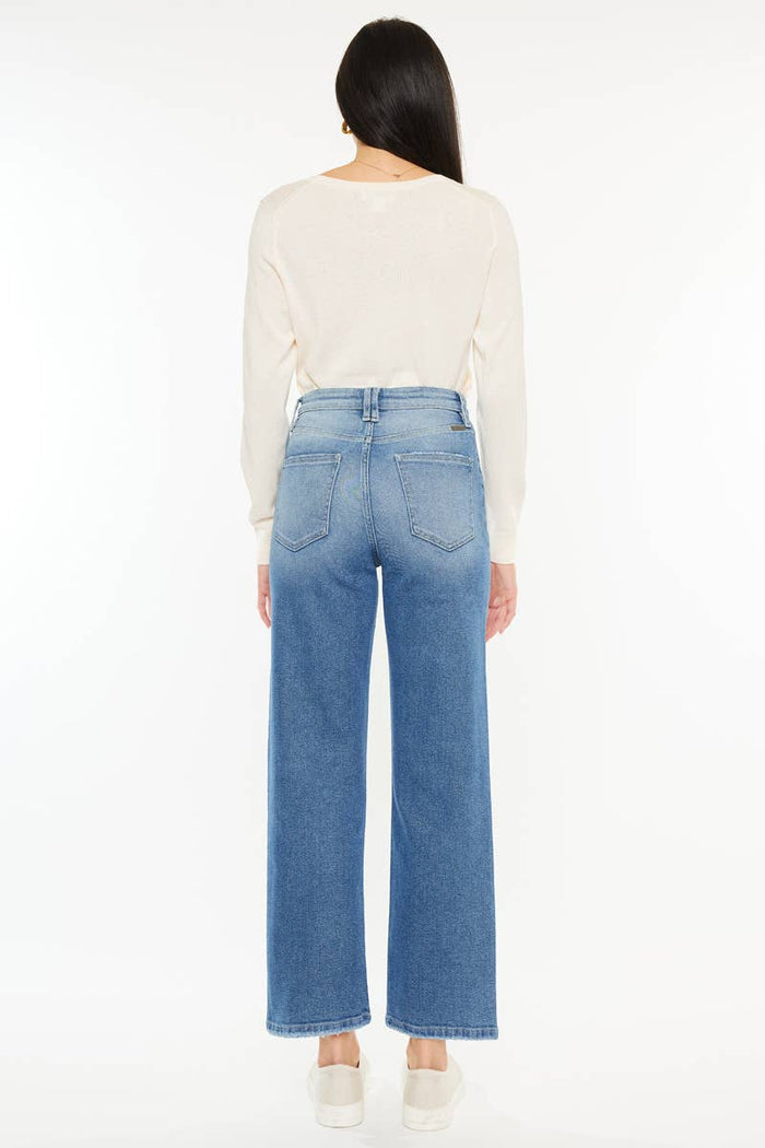 Birmingham High Rise Straight Kancan Jeans