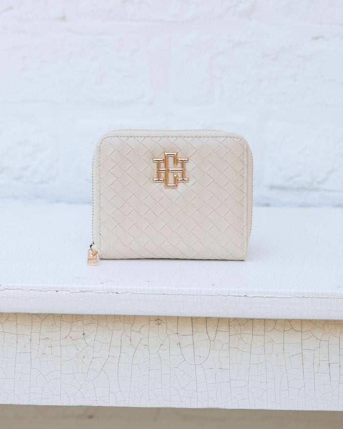 Blakely Wallet - Woven Almond