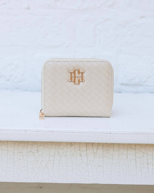 Blakely Wallet - Woven Almond
