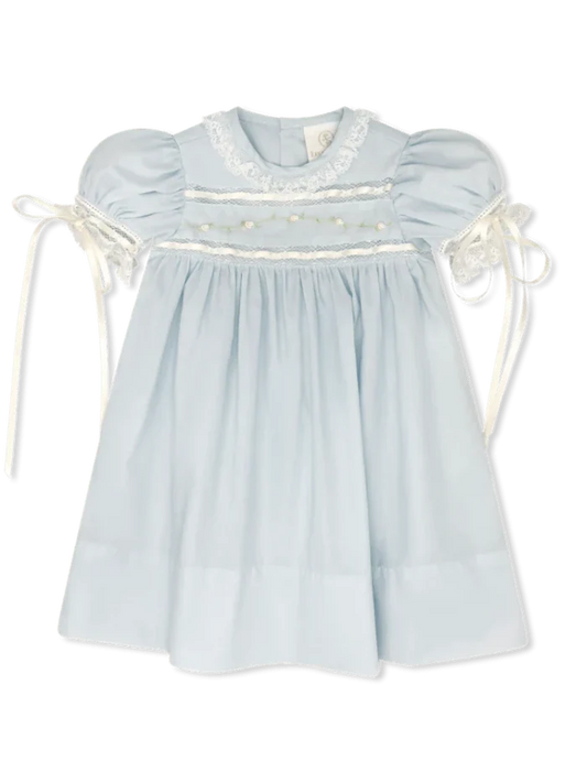 Blessings Blue Batiste Tiny Town Dress