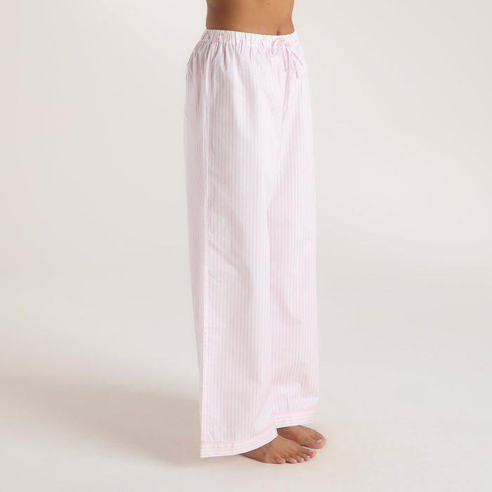 Bloom & Stripe Pyjama Bottoms - Pink