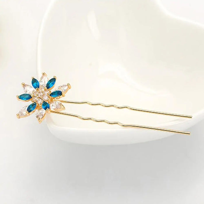 blue gold gair pin